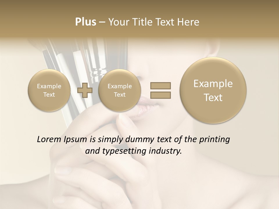 Charming Skin Human PowerPoint Template