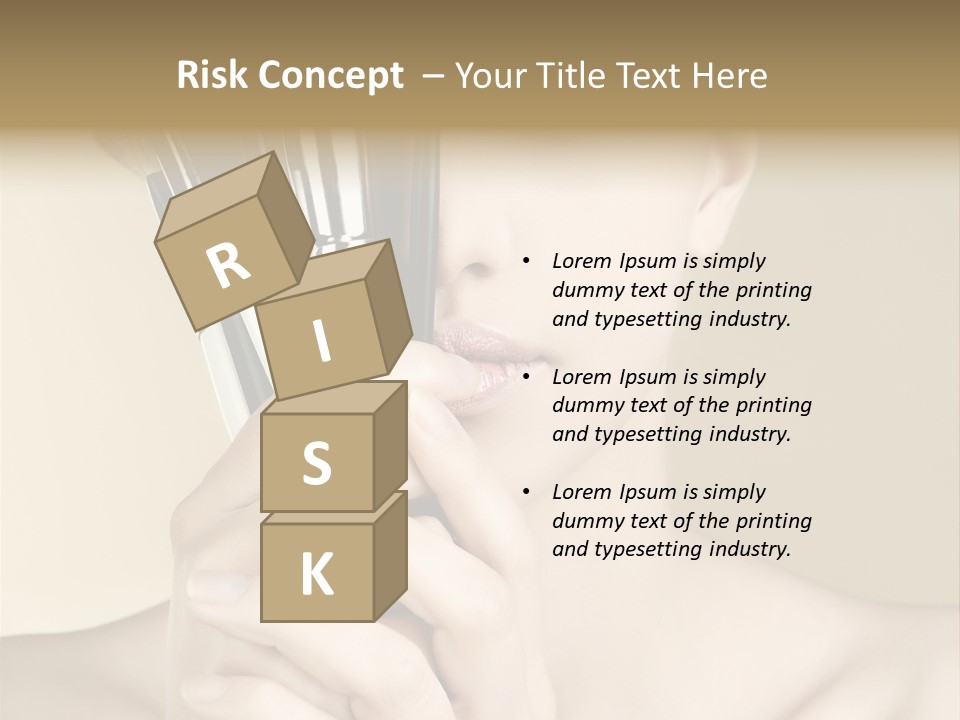 Charming Skin Human PowerPoint Template