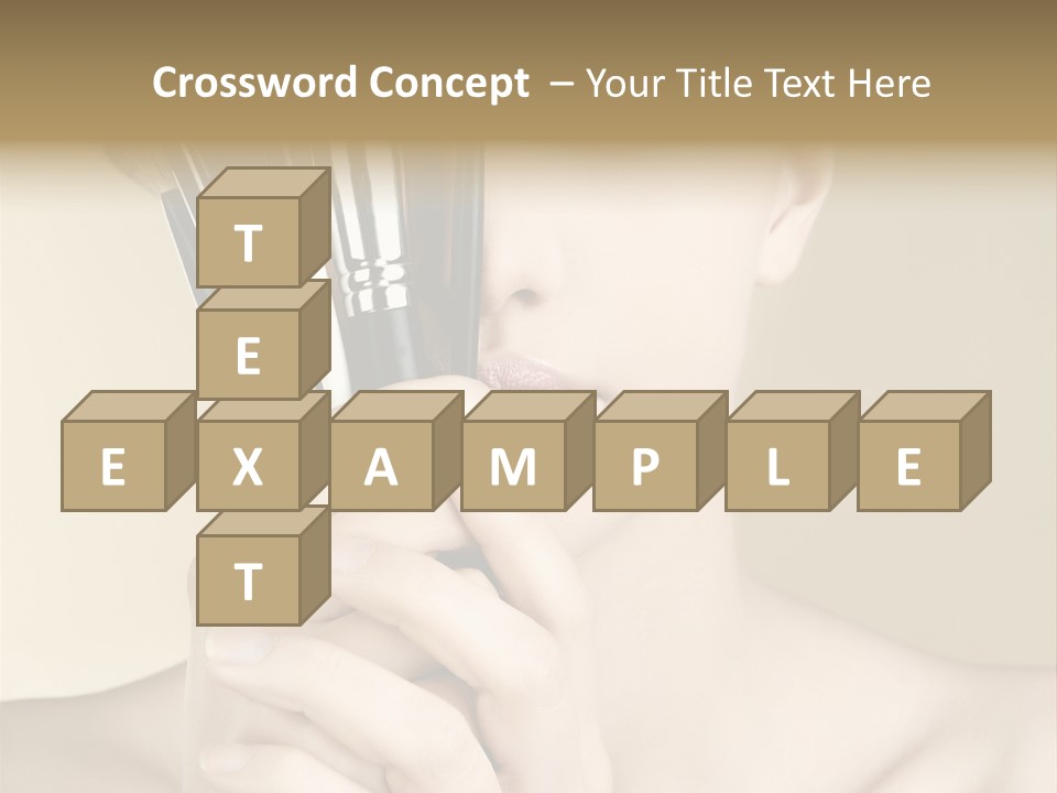 Charming Skin Human PowerPoint Template