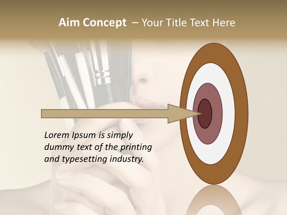 Charming Skin Human PowerPoint Template