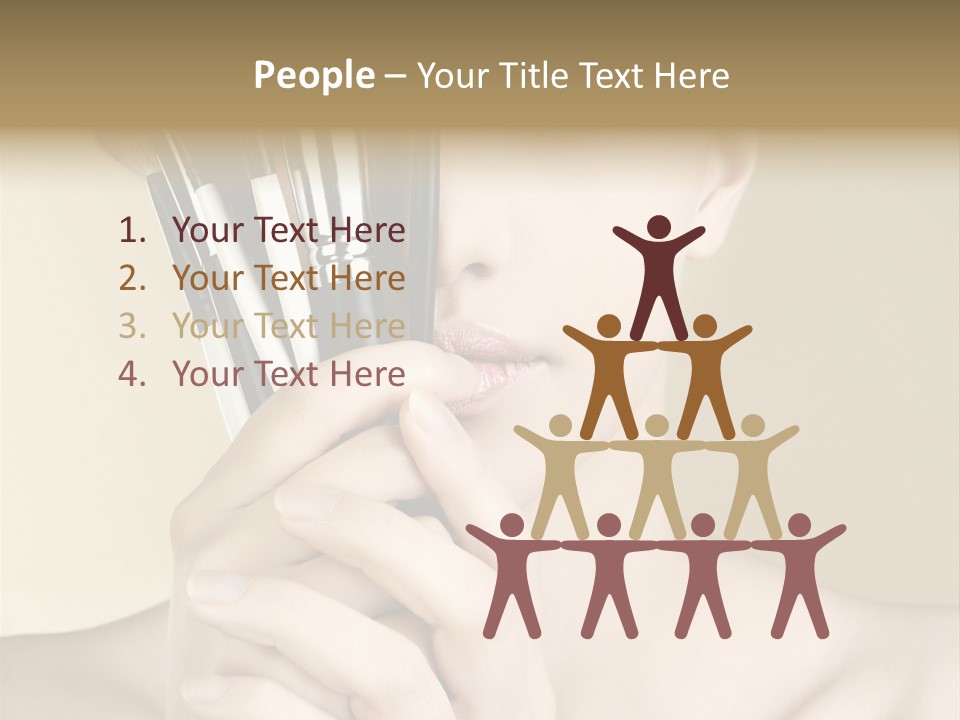 Charming Skin Human PowerPoint Template