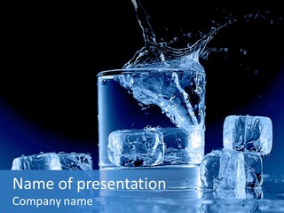 Cafe Cold Variation PowerPoint Template