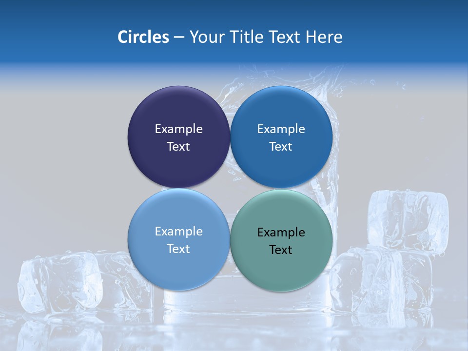 Cafe Cold Variation PowerPoint Template