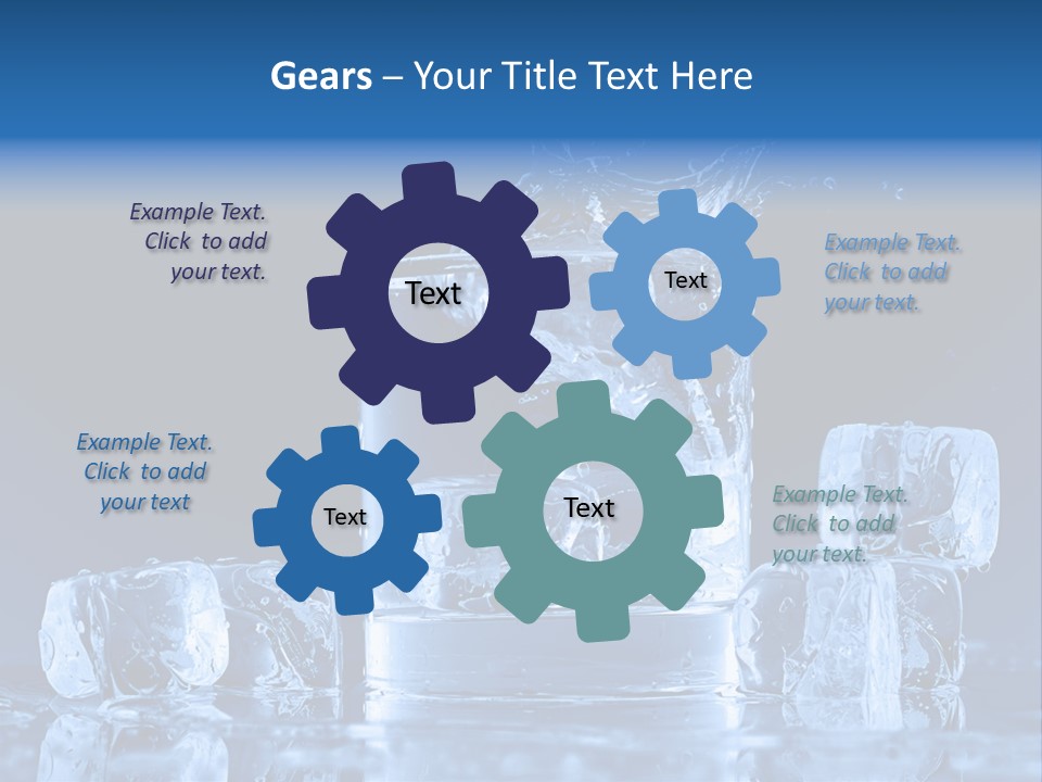 Cafe Cold Variation PowerPoint Template