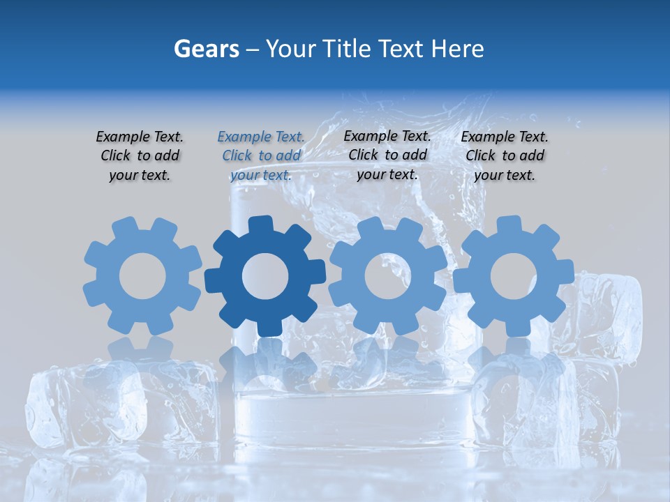 Cafe Cold Variation PowerPoint Template