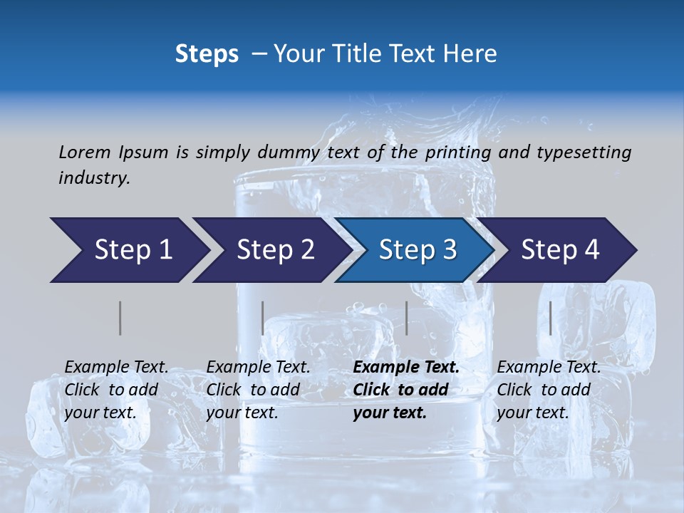 Cafe Cold Variation PowerPoint Template