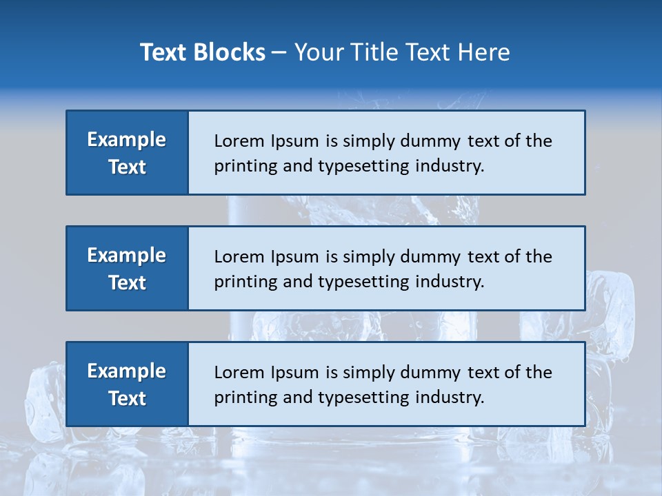 Cafe Cold Variation PowerPoint Template