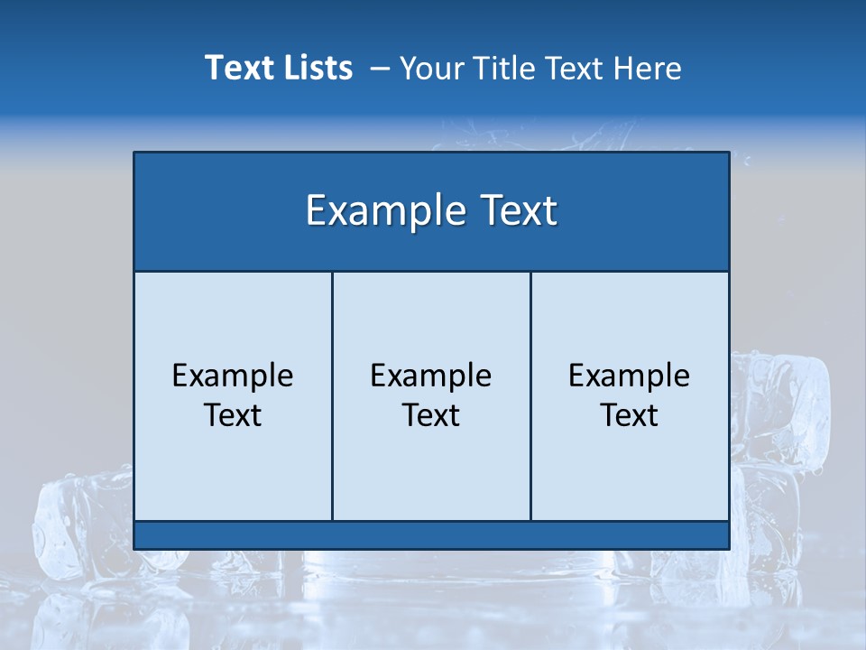 Cafe Cold Variation PowerPoint Template