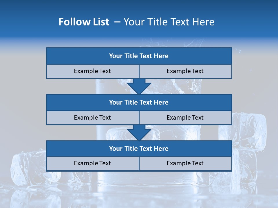 Cafe Cold Variation PowerPoint Template