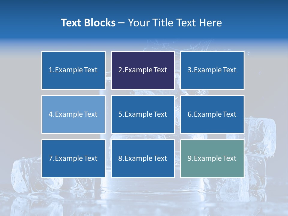 Cafe Cold Variation PowerPoint Template