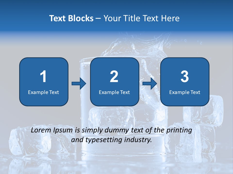 Cafe Cold Variation PowerPoint Template