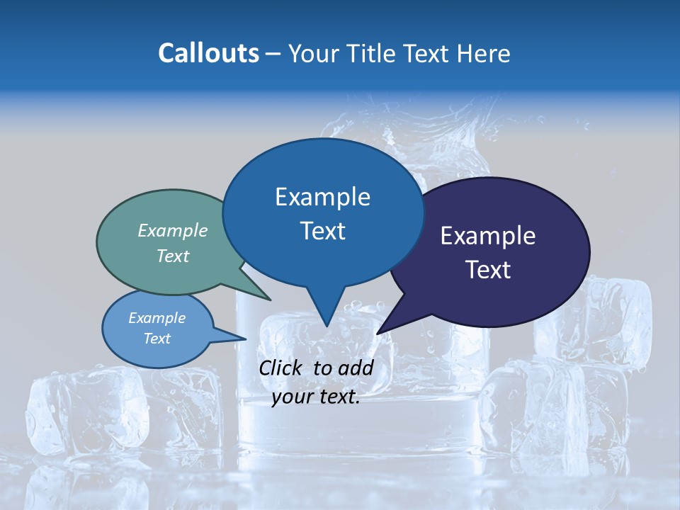 Cafe Cold Variation PowerPoint Template