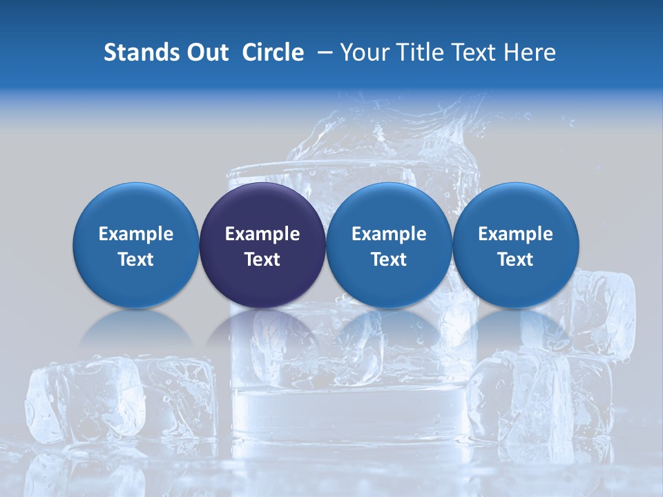 Cafe Cold Variation PowerPoint Template