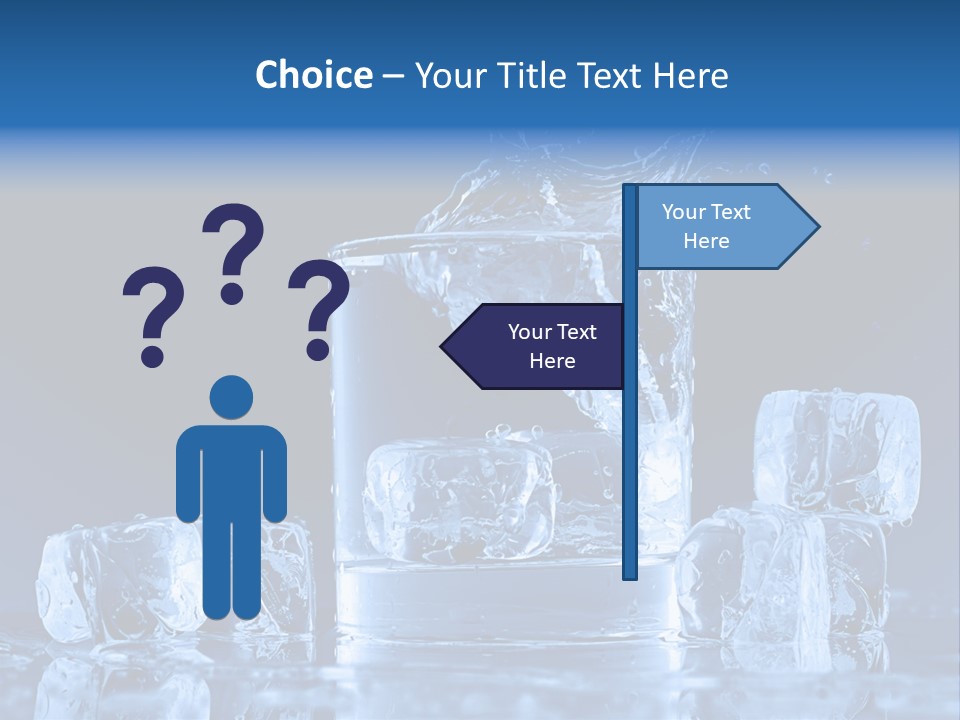 Cafe Cold Variation PowerPoint Template