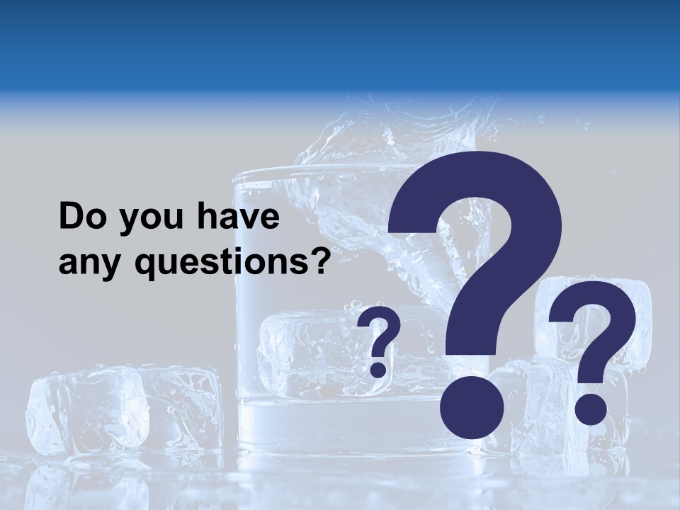 Cafe Cold Variation PowerPoint Template