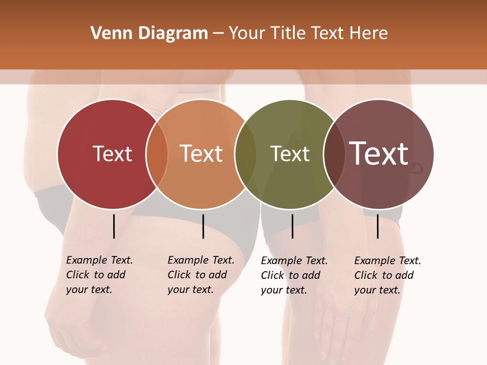 Isolated Woman Big PowerPoint Template