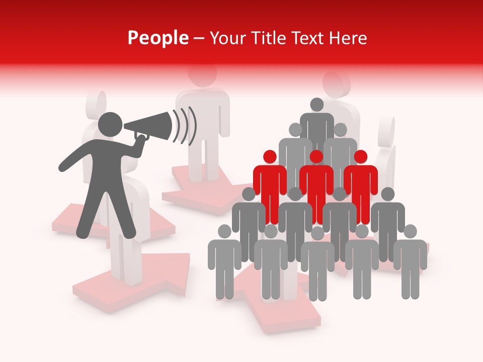 Manager Union Leader PowerPoint Template