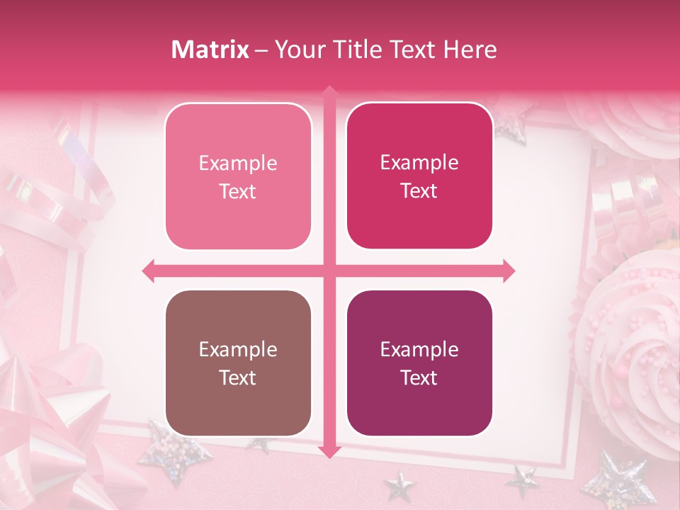 Space Paper Ribbon PowerPoint Template