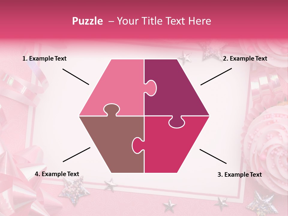 Space Paper Ribbon PowerPoint Template