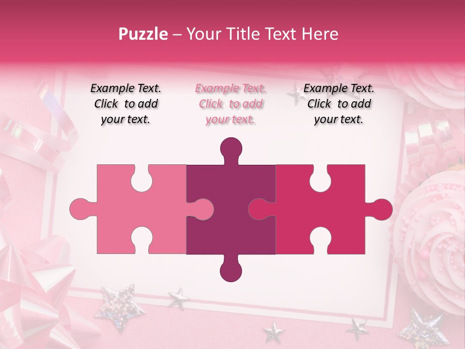 Space Paper Ribbon PowerPoint Template