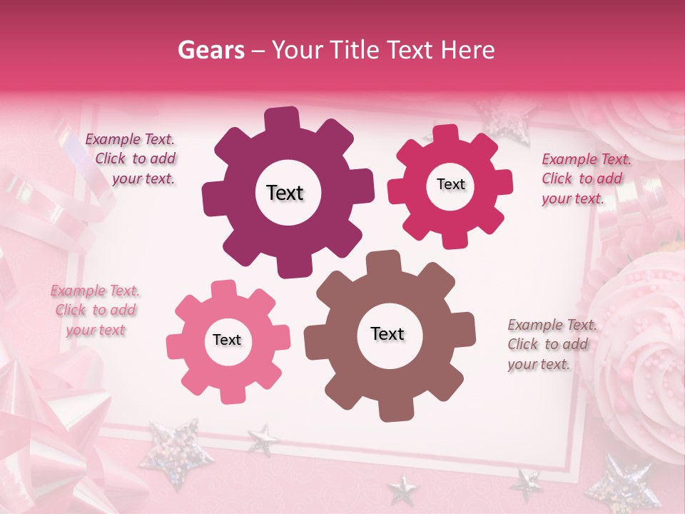 Space Paper Ribbon PowerPoint Template