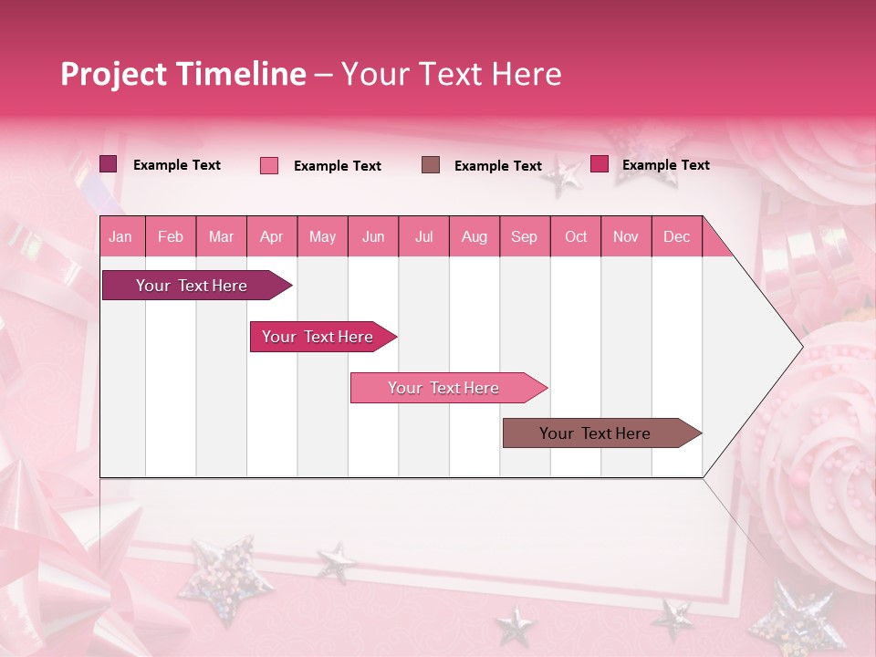 Space Paper Ribbon PowerPoint Template