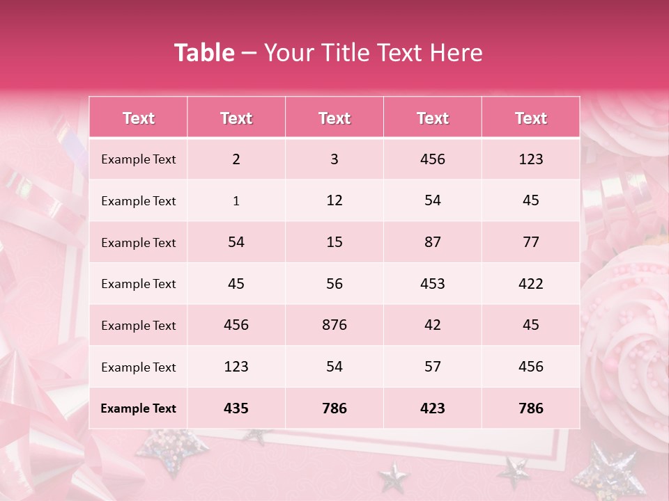 Space Paper Ribbon PowerPoint Template