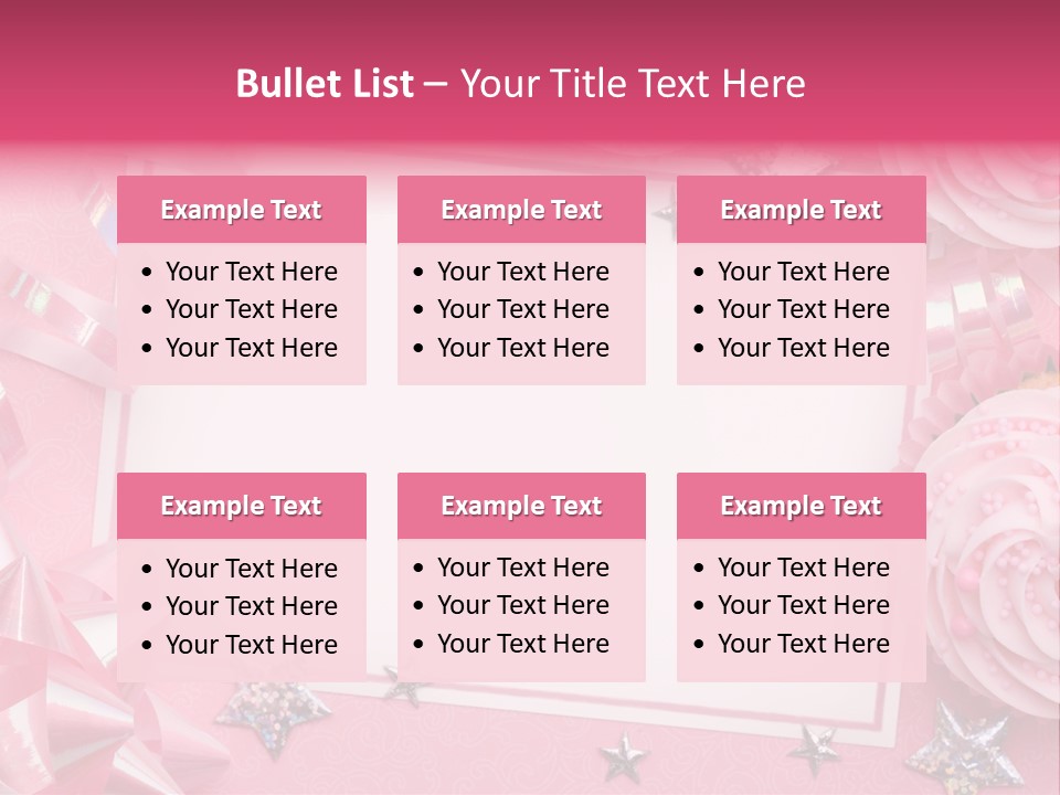 Space Paper Ribbon PowerPoint Template