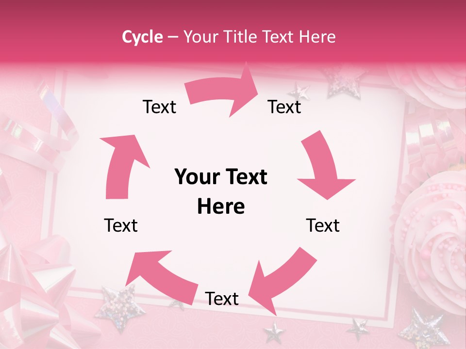 Space Paper Ribbon PowerPoint Template