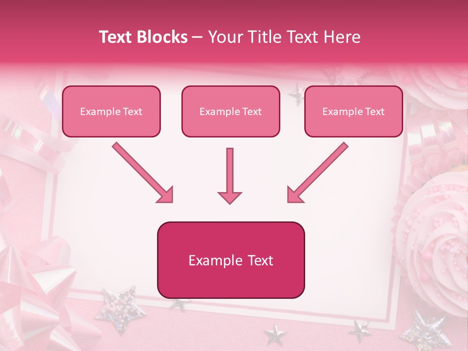 Space Paper Ribbon PowerPoint Template