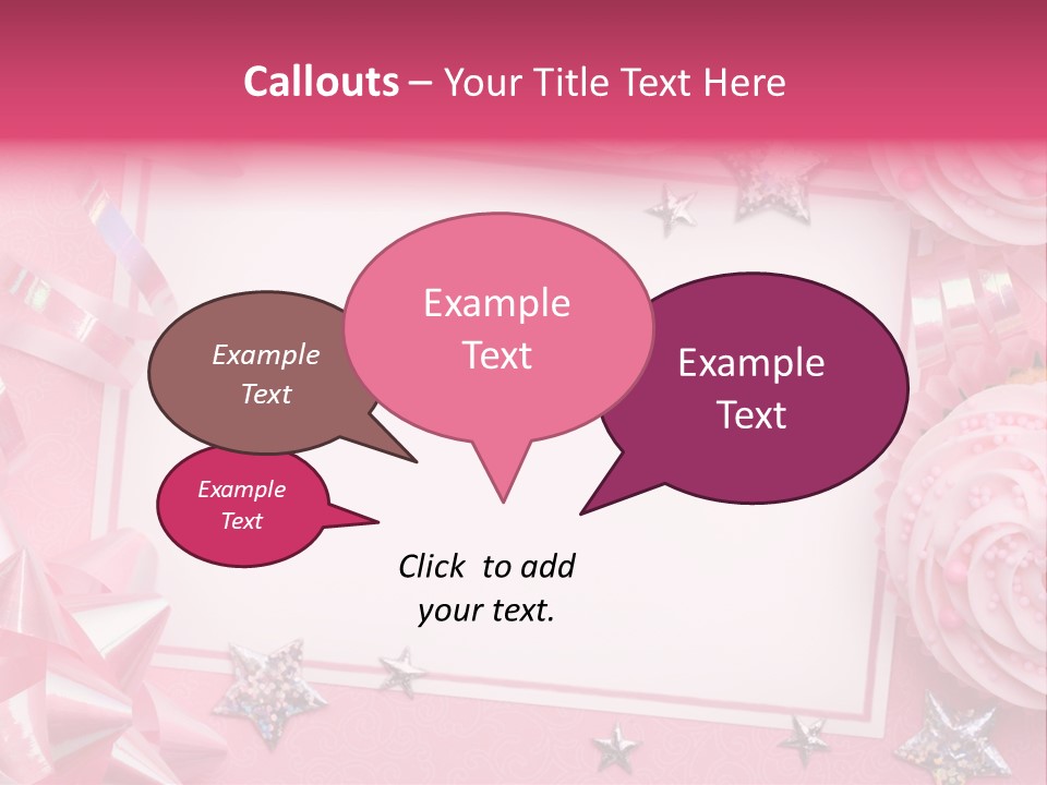 Space Paper Ribbon PowerPoint Template