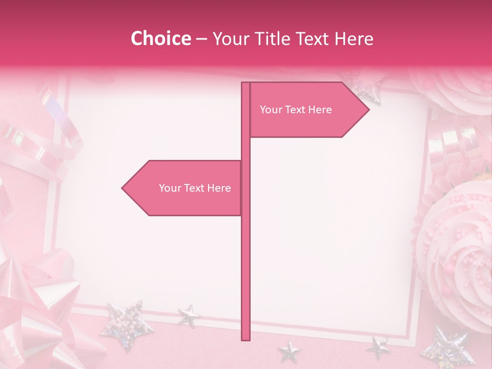 Space Paper Ribbon PowerPoint Template