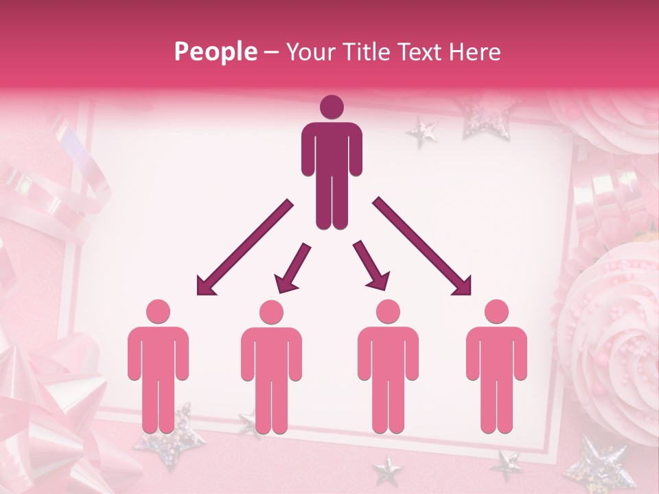 Space Paper Ribbon PowerPoint Template