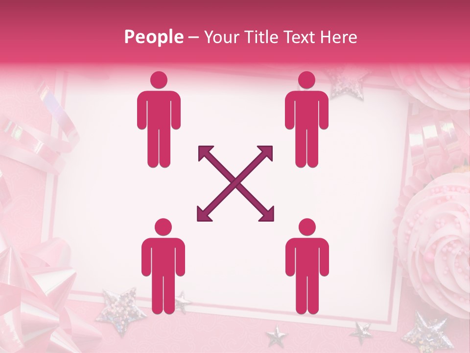 Space Paper Ribbon PowerPoint Template