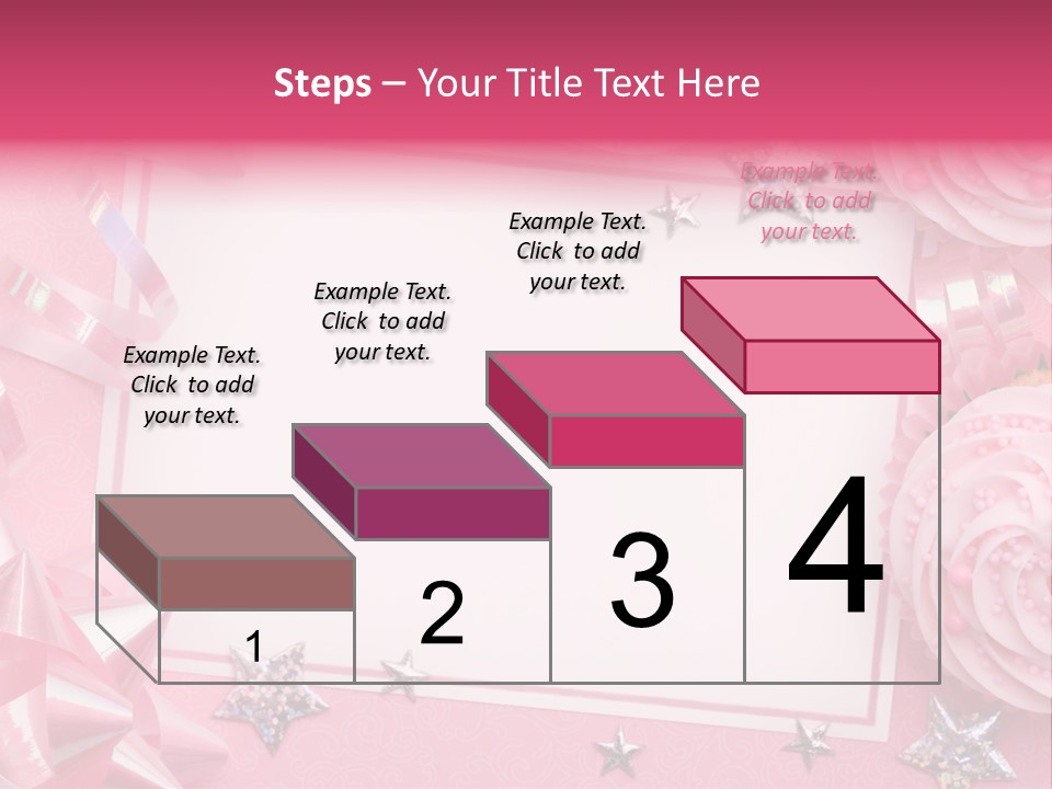 Space Paper Ribbon PowerPoint Template