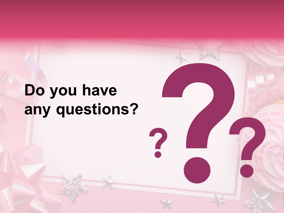 Space Paper Ribbon PowerPoint Template