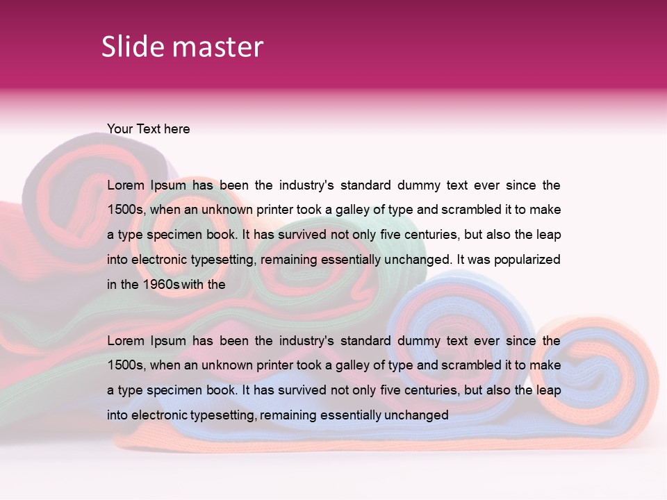 New Sock Heap PowerPoint Template