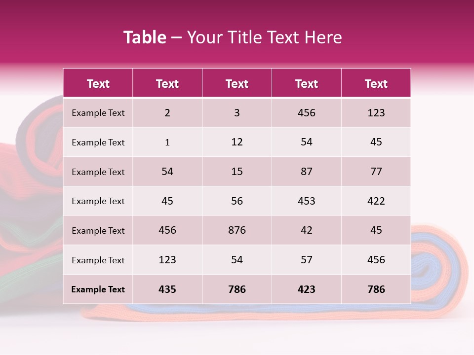 New Sock Heap PowerPoint Template