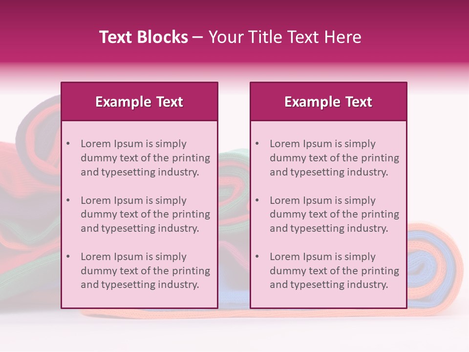 New Sock Heap PowerPoint Template