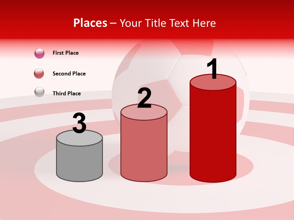 Challenge Target Illustration PowerPoint Template