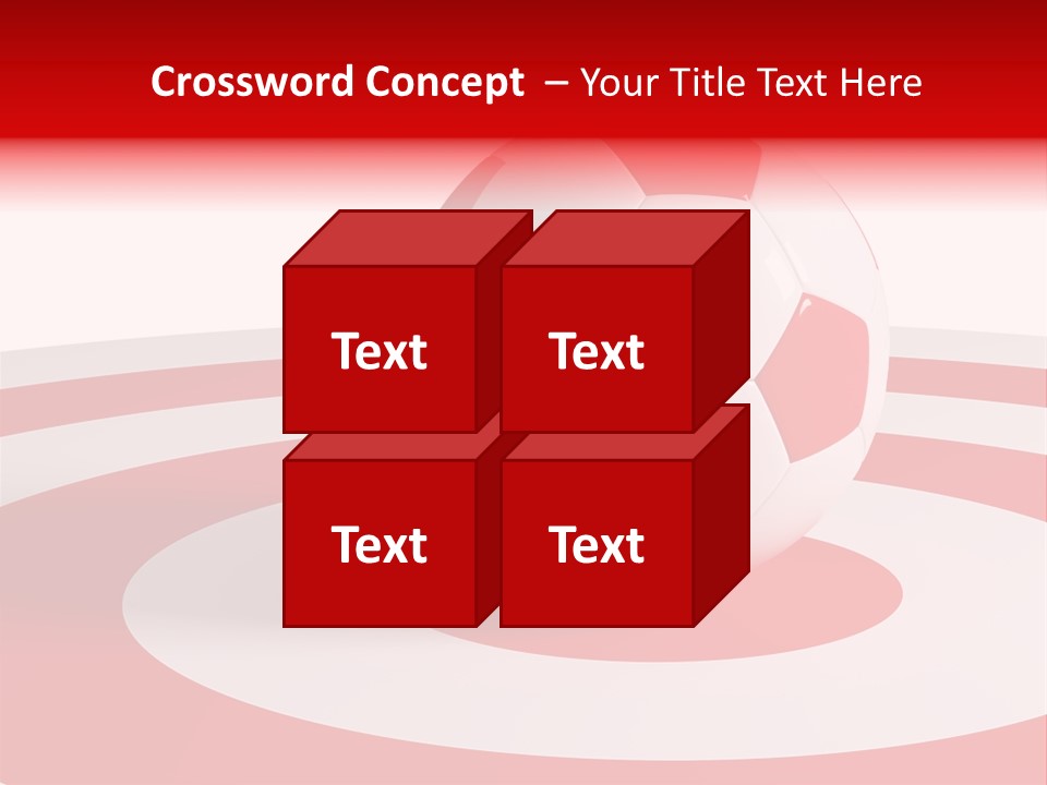 Challenge Target Illustration PowerPoint Template