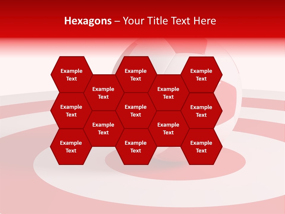 Challenge Target Illustration PowerPoint Template