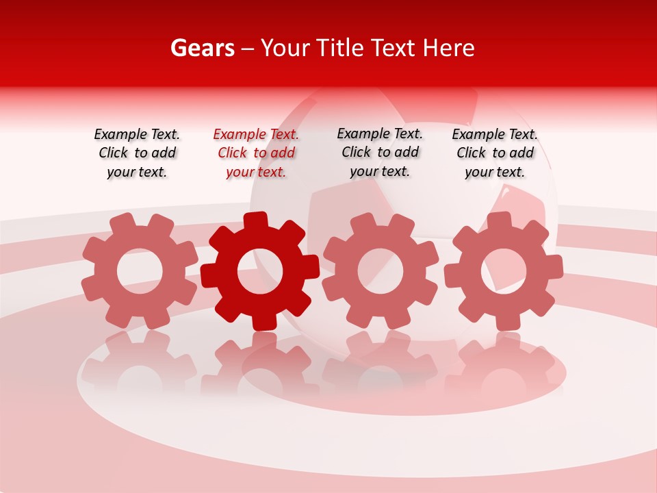 Challenge Target Illustration PowerPoint Template