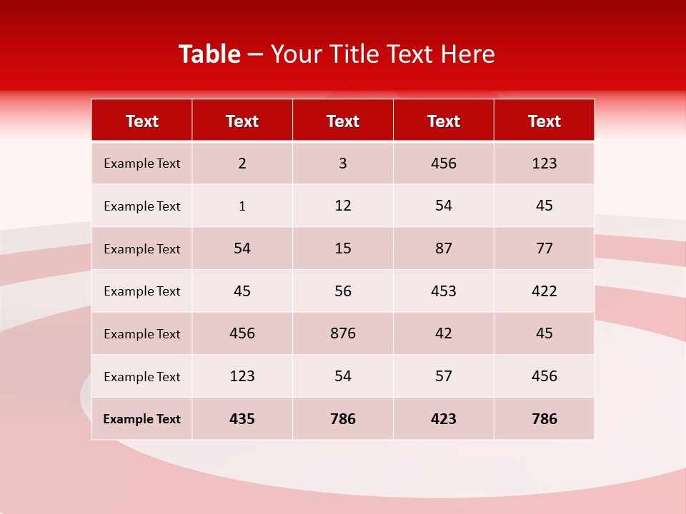 Challenge Target Illustration PowerPoint Template