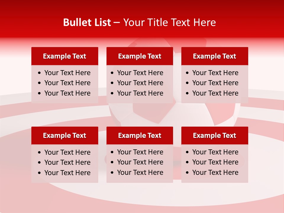 Challenge Target Illustration PowerPoint Template