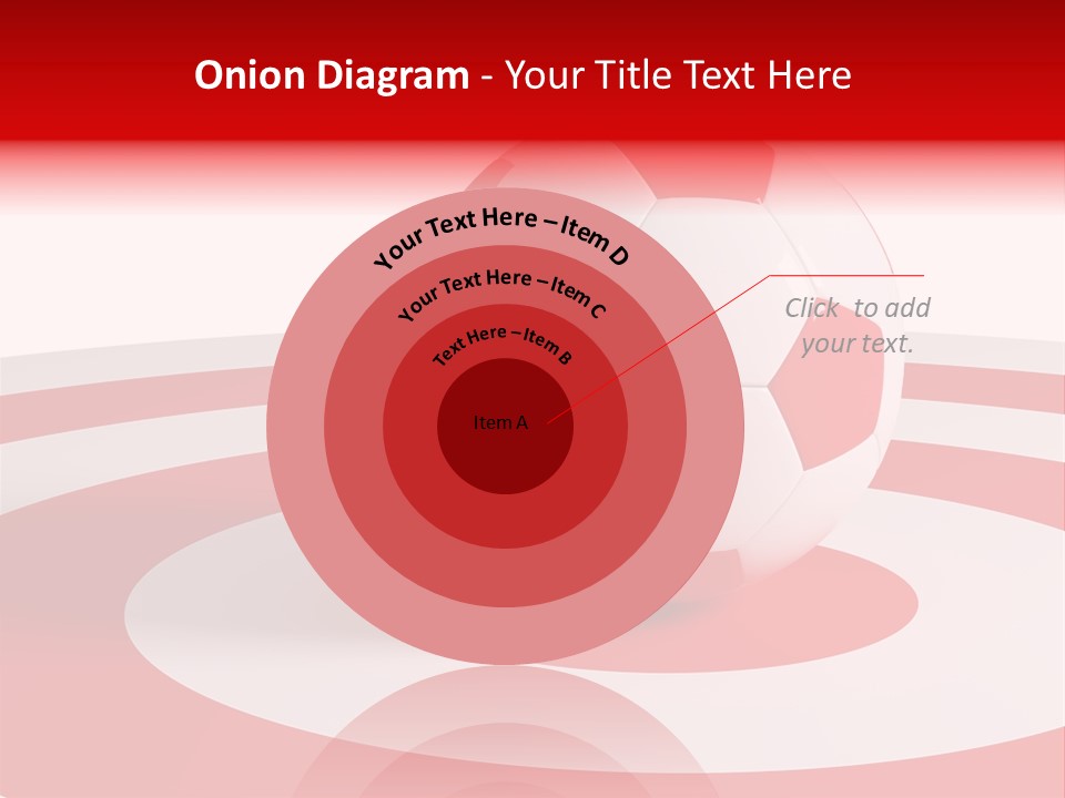 Challenge Target Illustration PowerPoint Template