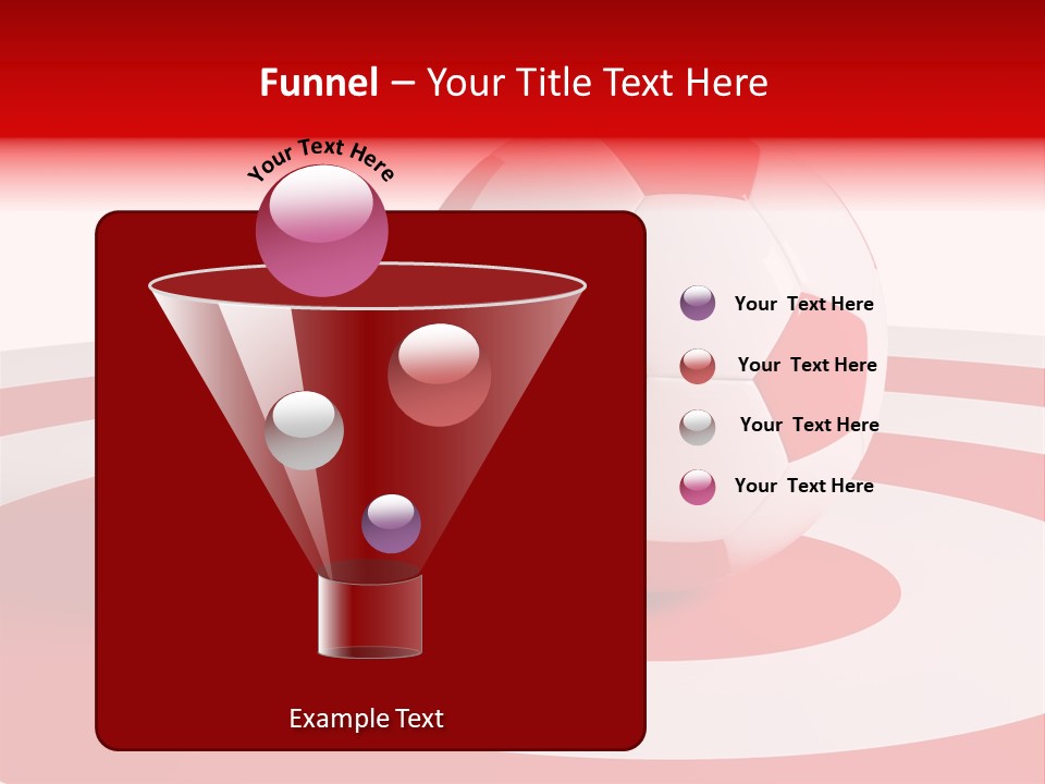 Challenge Target Illustration PowerPoint Template