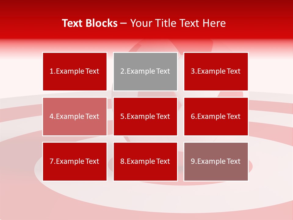 Challenge Target Illustration PowerPoint Template