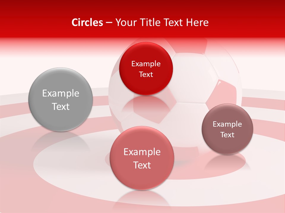 Challenge Target Illustration PowerPoint Template