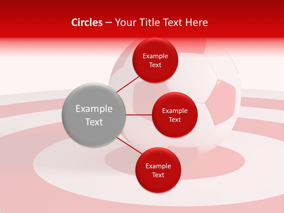 Challenge Target Illustration PowerPoint Template